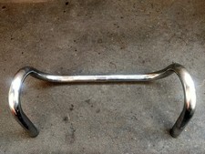 Vintage Chrome Steel Retro Road Bike Drop Handlebars Racing Bicycle