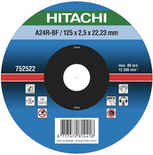 Hitachi Metal Cutting Disk Dia-230mm Depressed Centre Abrasive Disc