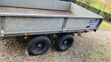 Ifor Williams LM85G twin axle trailer