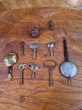 Antique/Vintage Clock Keys And