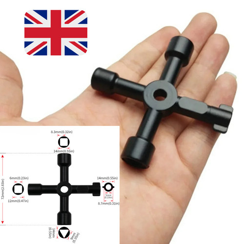 Universal cross key - 4, in