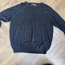 QED London Ladies Sparkly Jumper Size M Fine Knit Multicoloured