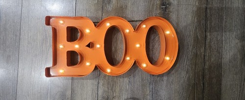 Boo marquee sign light - boo,