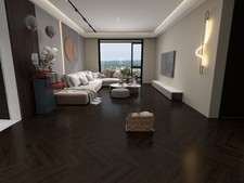 Herringbone LVT Flooring Glue
