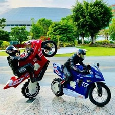 1:6 RC Self-Balancing Racing Motorcycle Stunt Drift Remote Control Motorbike Toy