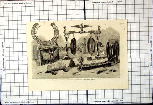Old print javanese musical - old,