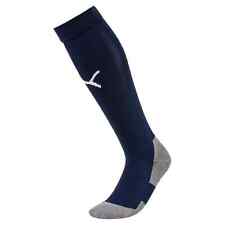 PUMA LIGA CORE FOOTBALL SOCKS KIDS BOYS MENS ALL SIZES SOCCER SOCK NAVY