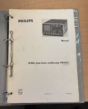Philips  PM 3232   10MHz  Dual-Beam Oscilloscope Manual