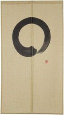 JAPANESE Noren Curtain Circle