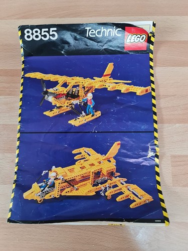 Lego technic 8855 prop plane - technic,