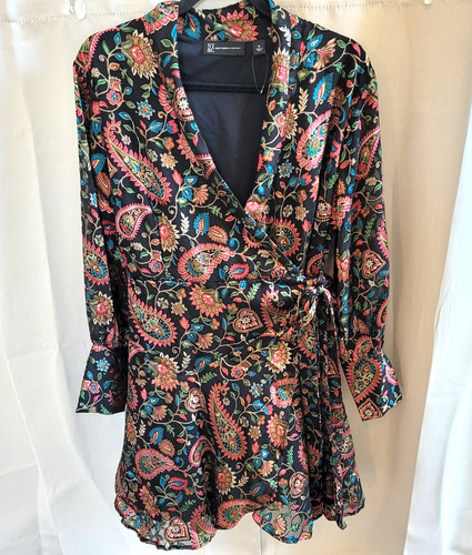 Nyc dress medium paisley - dress, burn