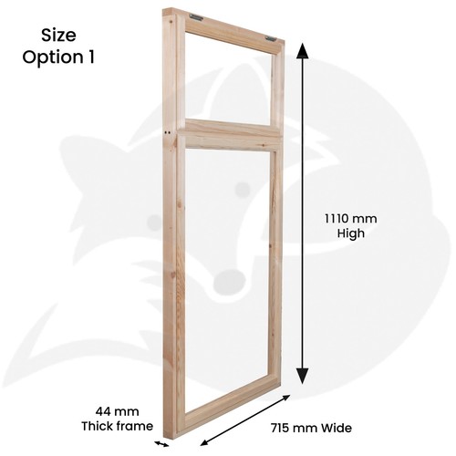 Classic window 715mm wide - window, 5