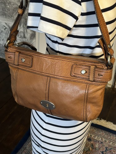 Fossil maddox brown leather - brown,