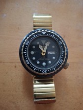 Seiko Men's Golden Tuna 1000m  Diving Watch Works Perfectly In Grate Condition