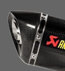 Akrapovic end cap - akrapovic, carbon