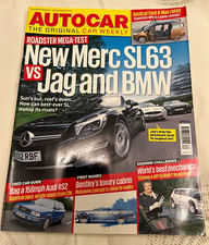 Autocar magazine 22 August