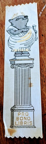 Pro bono libris - bono, vintage