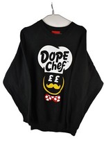 DOPE CHEF Black Sweatshirt