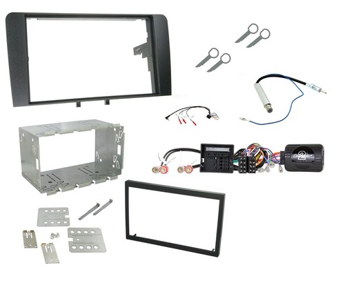 Double din facia panel cage - double,