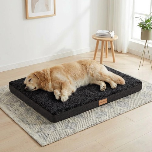Orthopedic dog bed large - large, sized