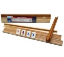Mahjong Racks. Wooden. Set of