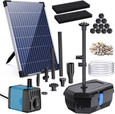 Solar Pond Filter Kit with