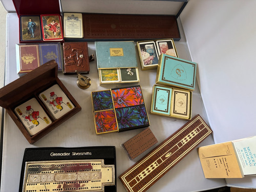 Job lot vintage playing cards - vintage,