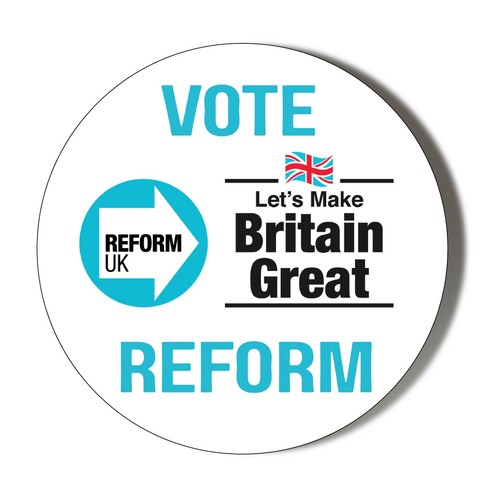 Reform party logo vote - party,