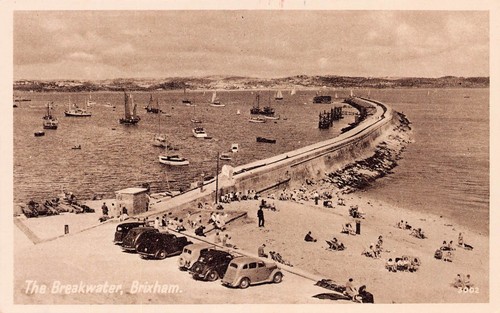 Brixham the breakwater - -,