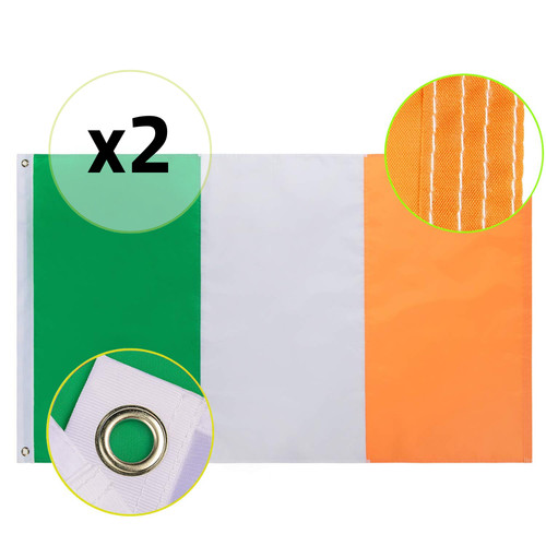 Irish flag ireland - x2,