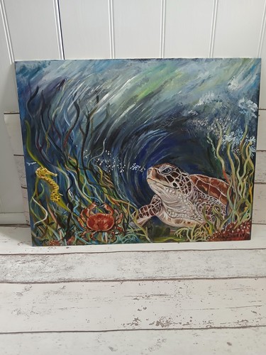 Original oil painting - painting, on