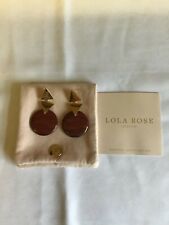 Lola Rose Keta red jasper earrings BNWT