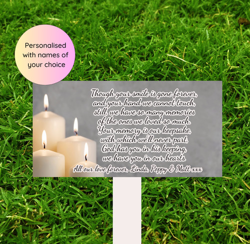 Personalised grave memorial