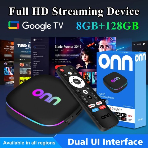 Onn android smart tv - onn, box