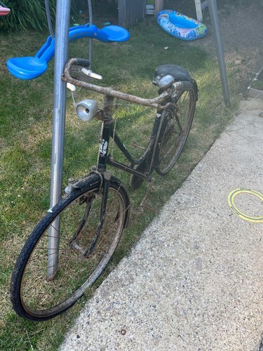 Vintage push bike - vintage, italian