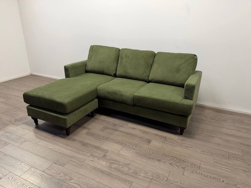 Joshua green fabric left - green,