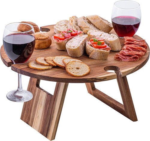 Collapsible wooden picnic - collapsible,