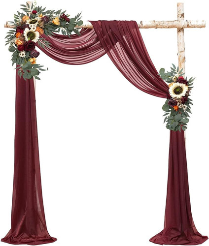 Vintage sunflower burgundy - sunflower, &