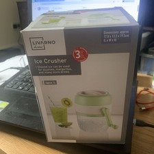 LIVARNO home (manual) Ice Crusher (boxed, new, unused & with Instructions)