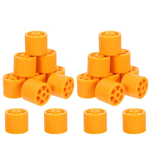 Orange abs roller track wheel - track,