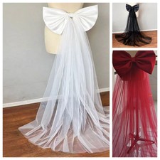 Bridal Bow Detachable Long