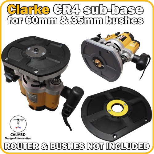 Clarke cr4 plunge router - clarke,