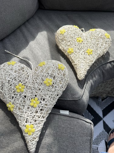Lovely wicker hearts - lovely,