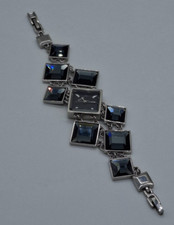 Elegant henley grey crystals - grey,