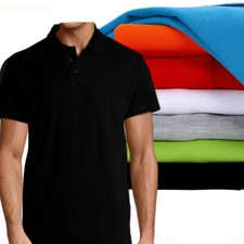 Men's Plain Polo Shirt Short