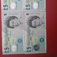 1  X Bank of England Five £5