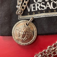 Versace Silver Ear Top Charm