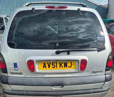 2002 RENAULT ESPACE MK3 SILVER TAILGATE BOOT COMPLETE