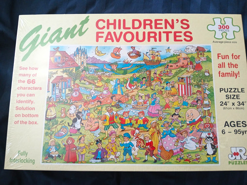 Vintage puzzles giant - vintage, jr