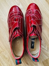 Cucci Red Leather Trainer